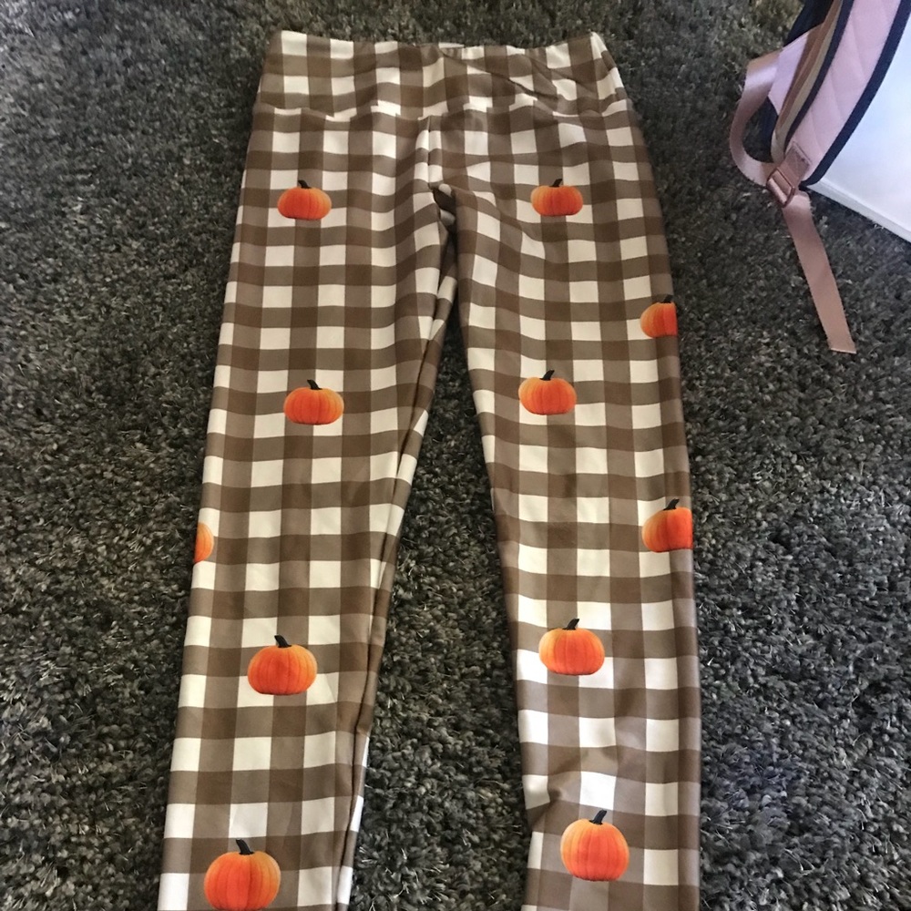 Gold sheep leggings